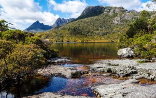 View on the Cradle Mountain